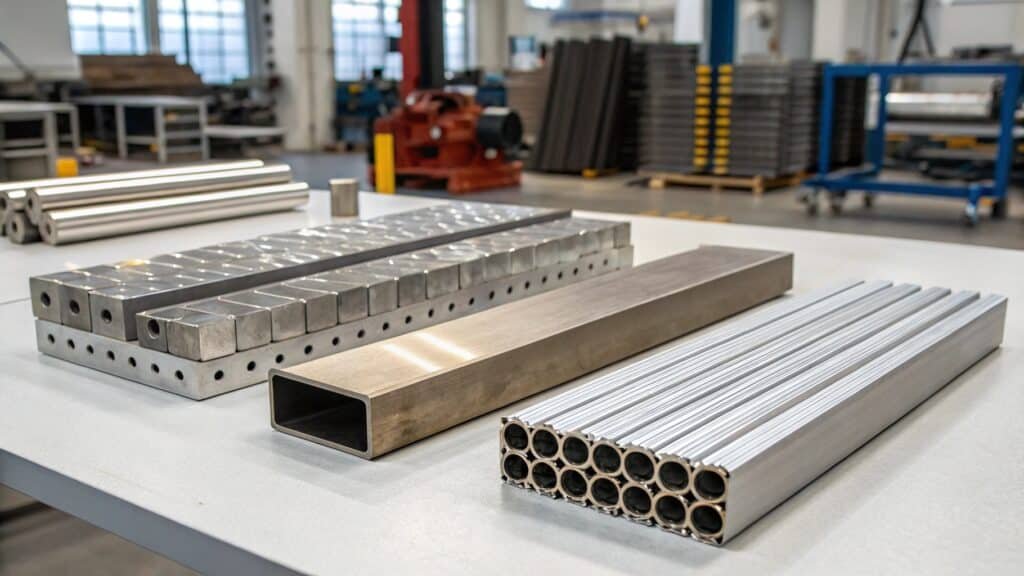 alt with keywords: infographic showing the stages of aluminum heat treatment: solutionizing, quenching, aging